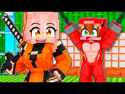 Una CHICA NINJA me SECUESTRÓ en Minecraft! thumbnail
