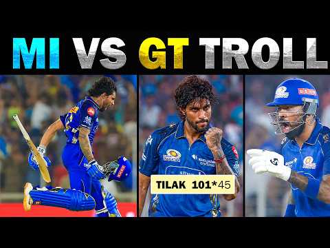 💥 TILAK VARMA 101* 💥 MI VS GT IPL TROLL 2026 🔥 Today Trending thumbnail